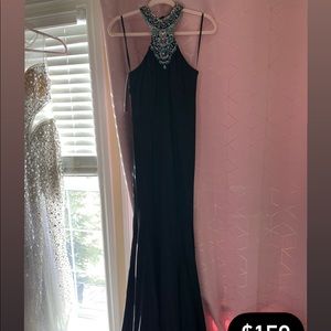 Macduggal mermaid style gown nwt